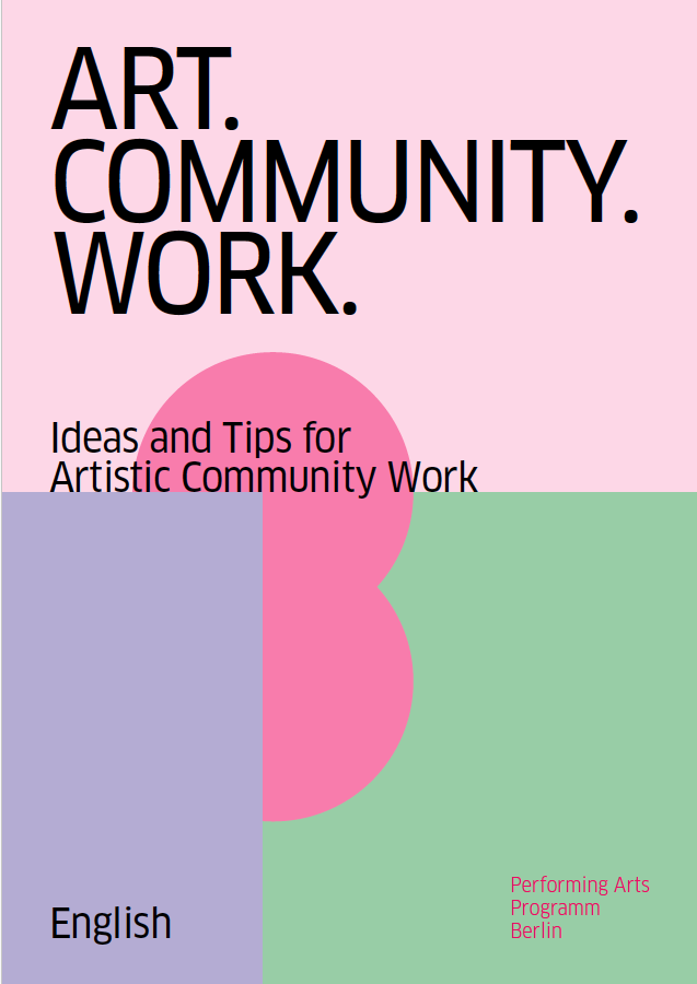 Cover Publication ART. COMMUNITY. WORK.