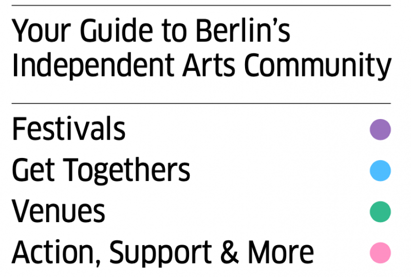Cover Performing Arts Guide Berlin 25/26